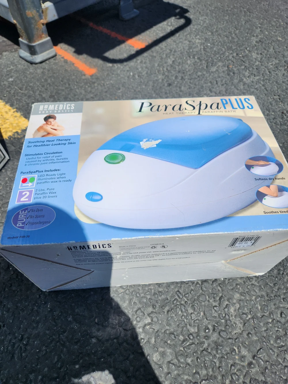 HoMedics ParaSpa PLUS Paraffin Bath